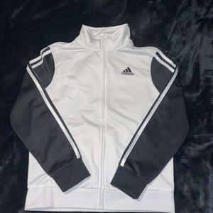 Adidas track jacket youth medium  EUC